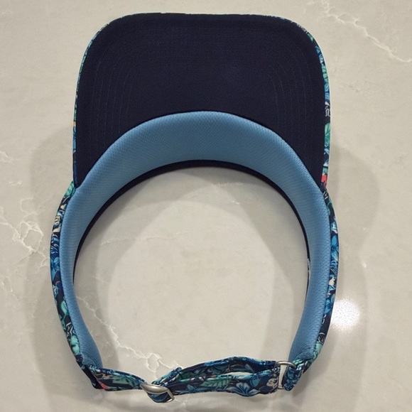 Floral Blue Visor with Disney Print - Picture 5 of 6